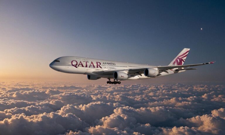 Qatar Airways Airbus A380