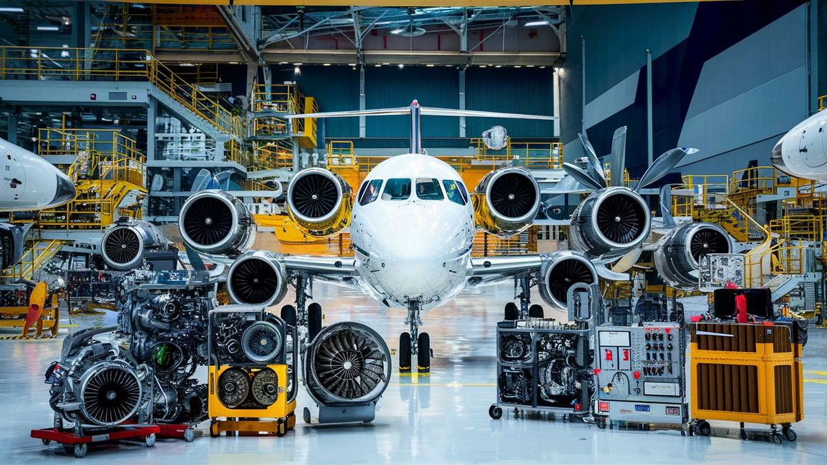 Which Company is One of the World's Largest Makers of Aircraft Engines